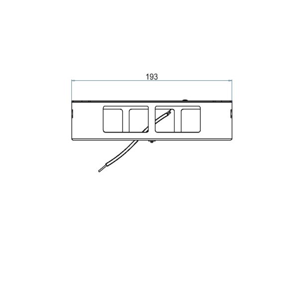 Produktbild UBD 215 225  -  Steckdoseneinsatz für 3+2 FLF, leer